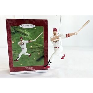 VTG 2000 Hallmark Cardinals Baseball "Mark McGuire At The Ballpark" #5 Ornament